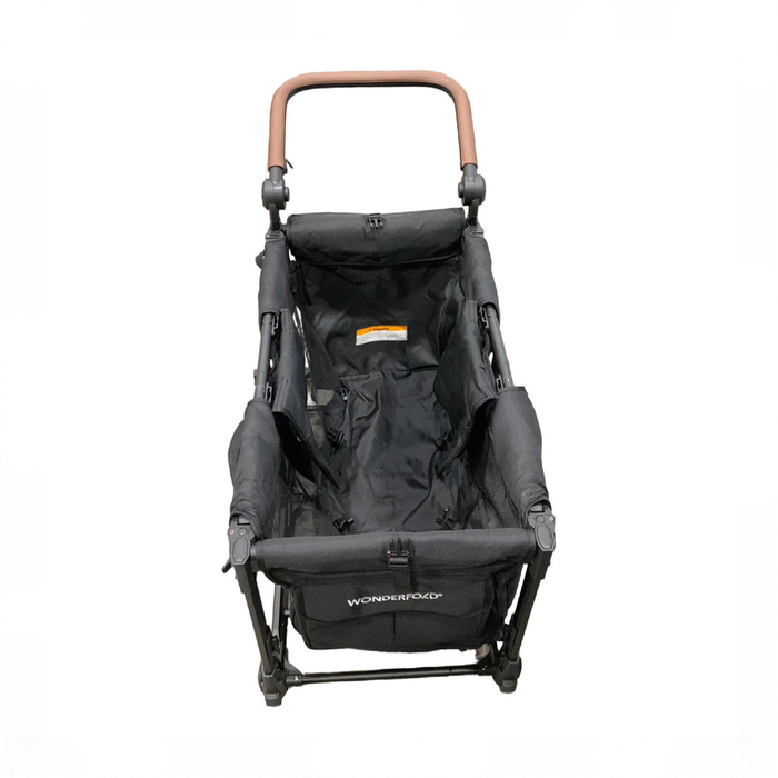 Shop Wonderfold W2 Luxe Multifunctional Double Stroller Wagon, 2025, Volcanic Black at GoodBuy Gear