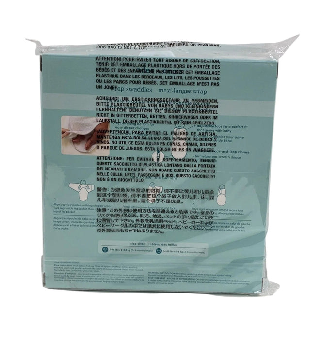 Aden + Anais Essentials Easy Wrap Swaddle, 3 Pack, 0-3 Months, Fairy Tale Flowers