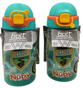 Shop Nuby Thirsty Kids Water Bottle, Aqua, Active, 2 pk at GoodBuy Gear