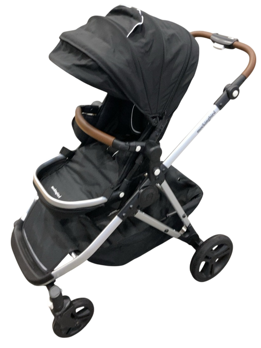 Shop Mockingbird Single to Double 2.0 Stroller, Black, Windowpane, Silver With Penny Leather, 2025 at GoodBuy Gear