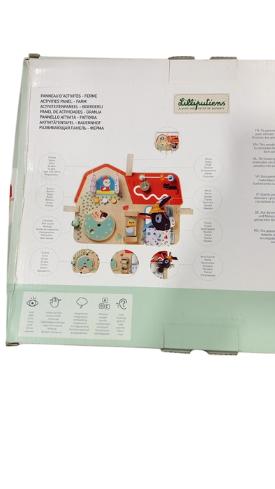 Shop Lilliputiens Activities Panel, Farm at GoodBuy Gear