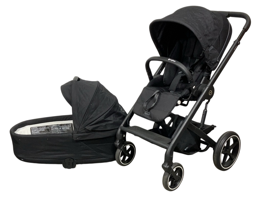 Shop Cybex Balios S Lux Stroller and Cot S Lux, 2023, Black at GoodBuy Gear