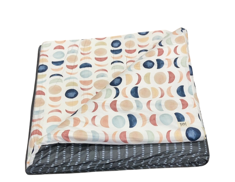 Shop Toki Kids Mega Padded Play Mat 55" x 55", Lunar Phases at GoodBuy Gear