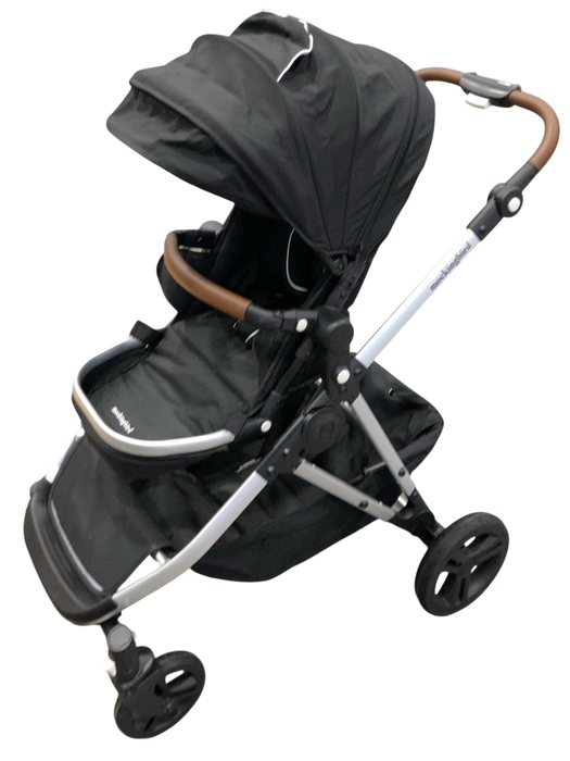 Shop Mockingbird Single to Double 2.0 Stroller, 2025, Black, Silver With Penny Leather, Windowpane at GoodBuy Gear