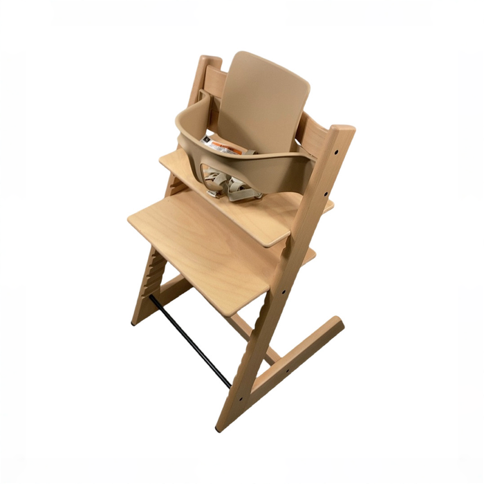 Shop Stokke Tripp Trapp High Chair With Baby Set, 2, Natural at GoodBuy Gear