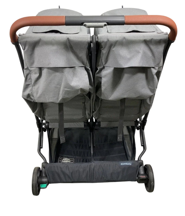 Shop UPPAbaby Minu Duo Stroller, 2024, Greyson(Charcoal Mélange/Carbon Frame/Saddle Leather) at GoodBuy Gear