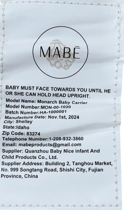 Shop Mabē The Monarch Carrier, Natural Ivory at GoodBuy Gear