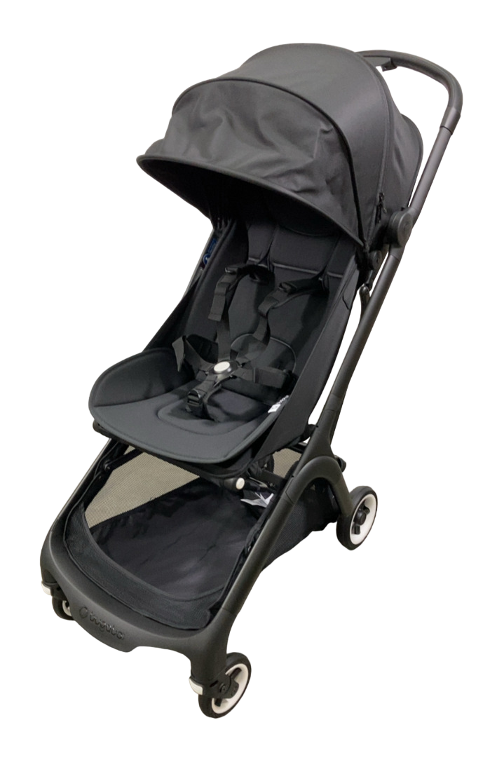 Bugaboo Butterfly Stroller, 2024, Black, Midnight Black, Midnight Blac