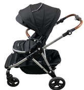 Shop Mockingbird Single to Double 2.0 Stroller, 2024, Black, Silver With Penny Leather, Windowpane at GoodBuy Gear