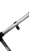 Shop Mockingbird 2.0 Single to Double Stroller Frame, 2024, Silver With Penny Leather at GoodBuy Gear