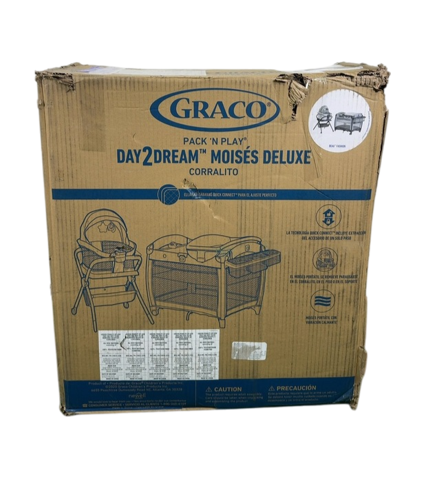 Shop Graco Pack ‘n Play Day2Dream Bassinet Deluxe Playard, Beau at GoodBuy Gear