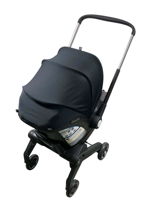 Shop Evenflo Shyft Dual Ride Infant Car Seat Stroller Combo, 2024, Boone Gray, with Carryall Storage at GoodBuy Gear