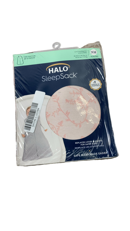 Shop Halo Cotton Sleepsack, Medium, Pink Toile at GoodBuy Gear