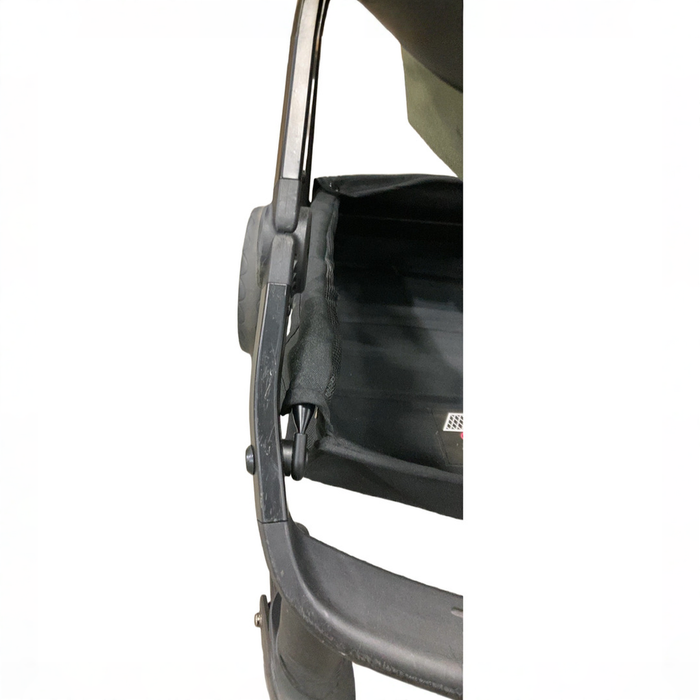 Shop Mompush Meteor 2 Stroller, 2025, Black Frame, Forest at GoodBuy Gear