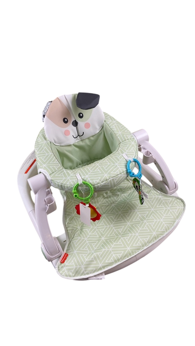 Shop Fisher Price Premium Sit-Me-Up Floor Seat with Toy Tray, Puppy Perfection at GoodBuy Gear