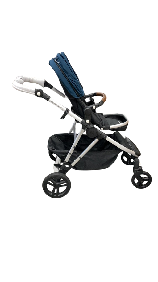 Shop Mockingbird Single to Double 2.0 Stroller, 2025, Sea, Silver With Penny Leather, Windowpane at GoodBuy Gear