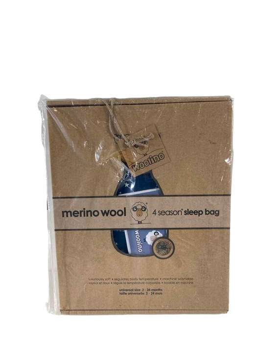 used Woolino 4 Season Ultimate Toddler Sleep Bag, 2-24months, Night Sky