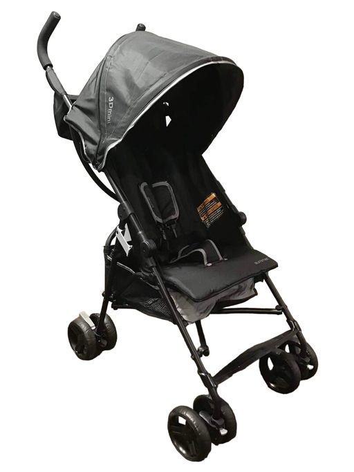 used Summer Infant 3D Mini Stroller, 2021, Grey/Black