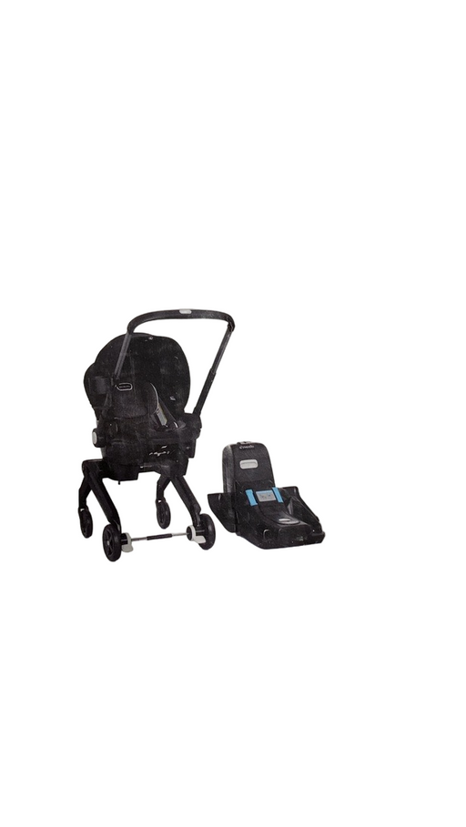Shop Evenflo Shyft Dual Ride Infant Car Seat Stroller Combo, 2025, Boone Gray, with Carryall Storage at GoodBuy Gear