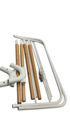 Shop Delta Children Bondi Adjustable Height Bedside Beechwood Bassinet, Tan, Twin Bassinet at GoodBuy Gear