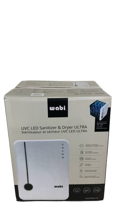 Shop Wabi UVC LED Sanitizer & Dryer Ultra, White/Gunmetal Trim at GoodBuy Gear