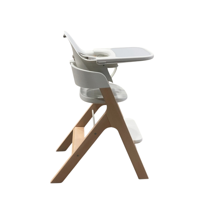 Shop Mockingbird High Chair, Natural Beech, White at GoodBuy Gear