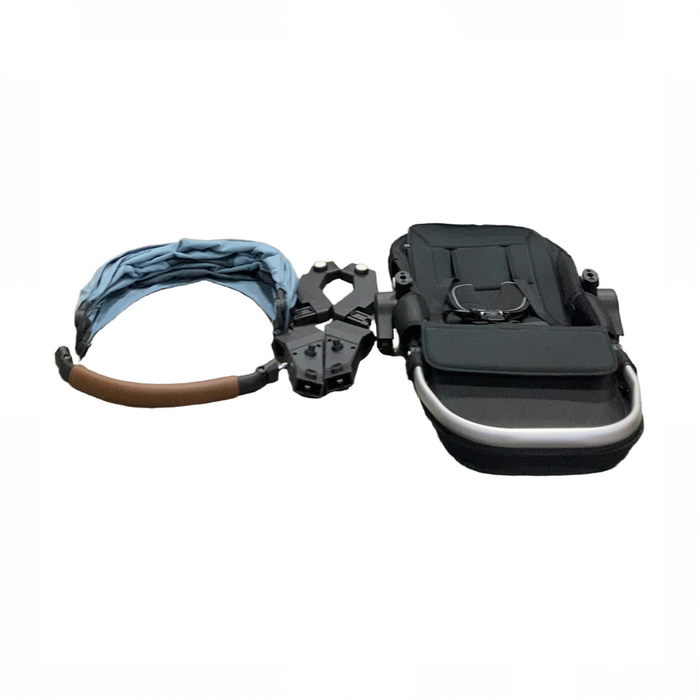 Shop Mockingbird 2nd Seat Kit 3.0, Silver with Penny Leather, Stone Blue at GoodBuy Gear