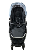 Shop Mockingbird Single 2.0 Stroller, Sky, Windowpane, Silver With Black Leather, 2024 at GoodBuy Gear