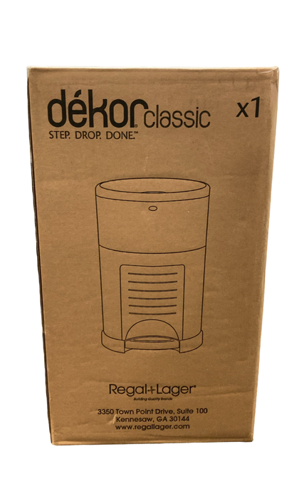 Shop Diaper Dekor Classic Diaper Pail, Gray at GoodBuy Gear