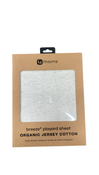 Shop 4moms Breeze Bassinet Sheet, Organic Jersey Cotton, Single at GoodBuy Gear
