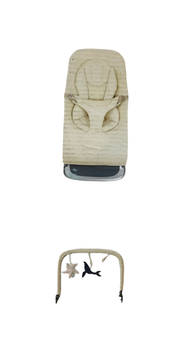 Shop Ergobaby Evolve Bouncer & Toy Bar Bundle, Cream at GoodBuy Gear