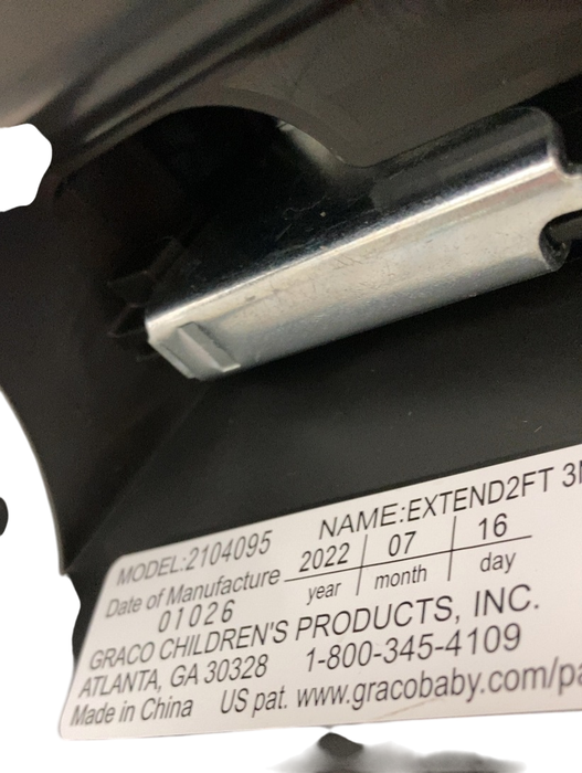 Shop Graco Extend2Fit 3-in-1 Convertible Car Seat, 2022, Hamilton at GoodBuy Gear