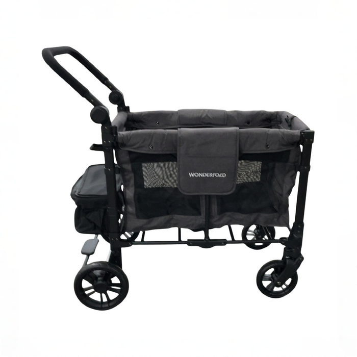 Shop Wonderfold W2 Elite Pro Stroller Wagon, 2024, Charcoal Gray at GoodBuy Gear