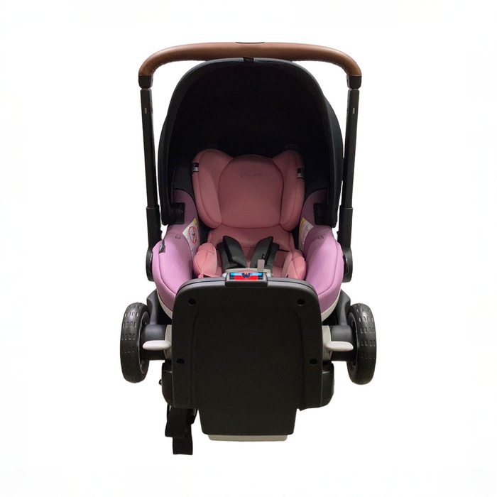 Shop Evenflo Gold Shyft Dual Ride Infant Car Seat Stroller Combo, 2023, Opal Pink, with Carryall Storage and Extended Canopy at GoodBuy Gear