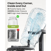 Shop Grownsy EaseClean Bottle Washer, White at GoodBuy Gear