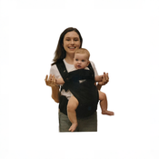 Shop Momcozy 2-in-1 Baby Carrier with Hip Seat, Black at GoodBuy Gear