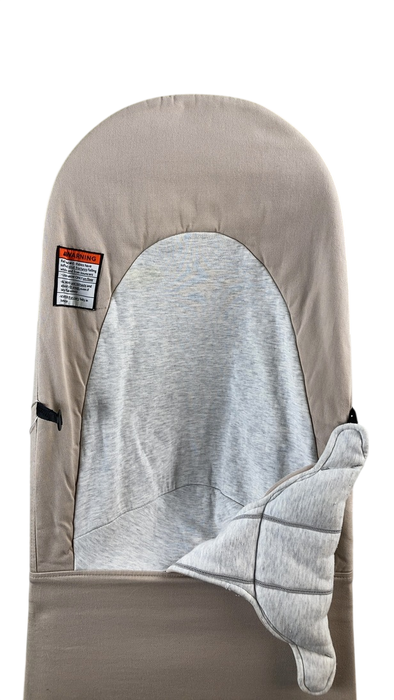 Shop BabyBjorn Bouncer Balance Soft, Beige/Gray, Black Frame at GoodBuy Gear