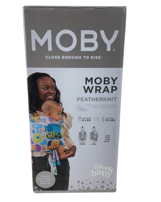 secondhand Moby Wrap Baby Carrier, Monster Mash-Up