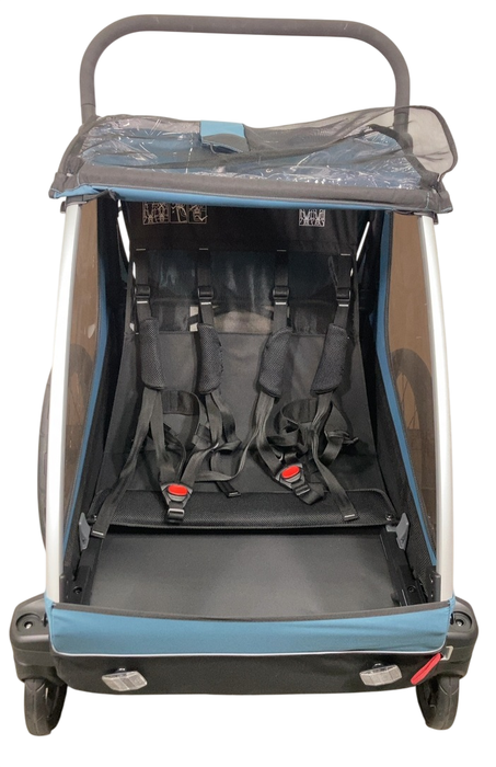 Shop Thule Courier Bike Convertible Trailer, 2022, Aegean Blue at GoodBuy Gear