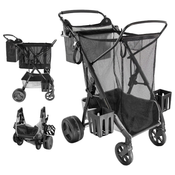 Shop Strolee Beach Cart, Dark Grey at GoodBuy Gear