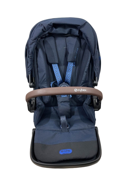 Shop Cybex Gazelle S Seat Unit, Black Frame, Ocean Blue at GoodBuy Gear