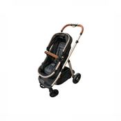Shop DRAFT - Monbebe Lynx 6-in-1 Modular Travel System Stroller, 2025, Black & rose at GoodBuy Gear