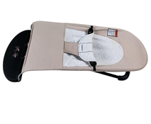 Shop BabyBjorn Bouncer Balance Soft, Beige/Gray, Black Frame at GoodBuy Gear