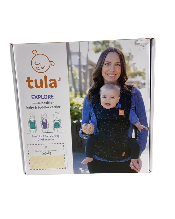 used Baby Tula Explore Baby Carrier, Dove