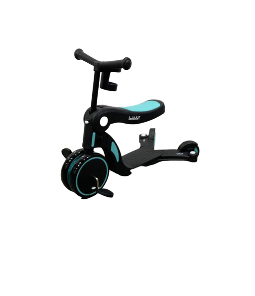 Shop Larktale Scoobi 5-in-1 Scooter, Biscay (Green/Black) at GoodBuy Gear