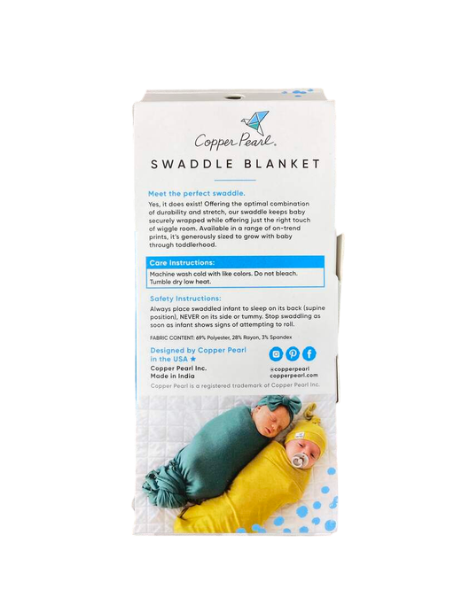 secondhand Copper Pearl Knit Swaddle Blanket, Midtown