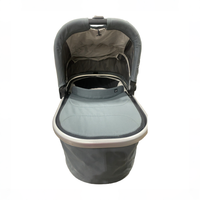 Shop UPPAbaby V2 Bassinet, Gregory (Blue Melange) at GoodBuy Gear
