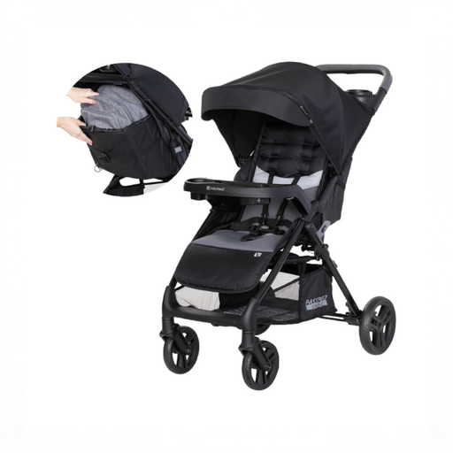 Shop Baby Trend Passport Cargo Stroller, 2026, Fieldstone Grey at GoodBuy Gear