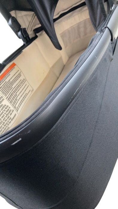 Shop Nuna Demi Grow Bassinet + Stand, 2023, Caviar at GoodBuy Gear