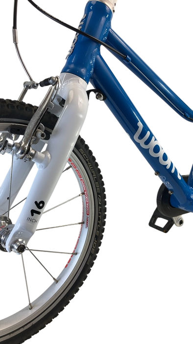 Shop Woom 3 Bike "16, Sky Blue at GoodBuy Gear